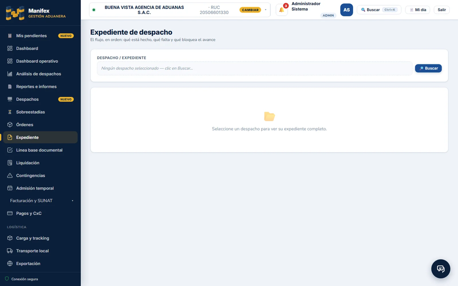 Manifex — Expediente